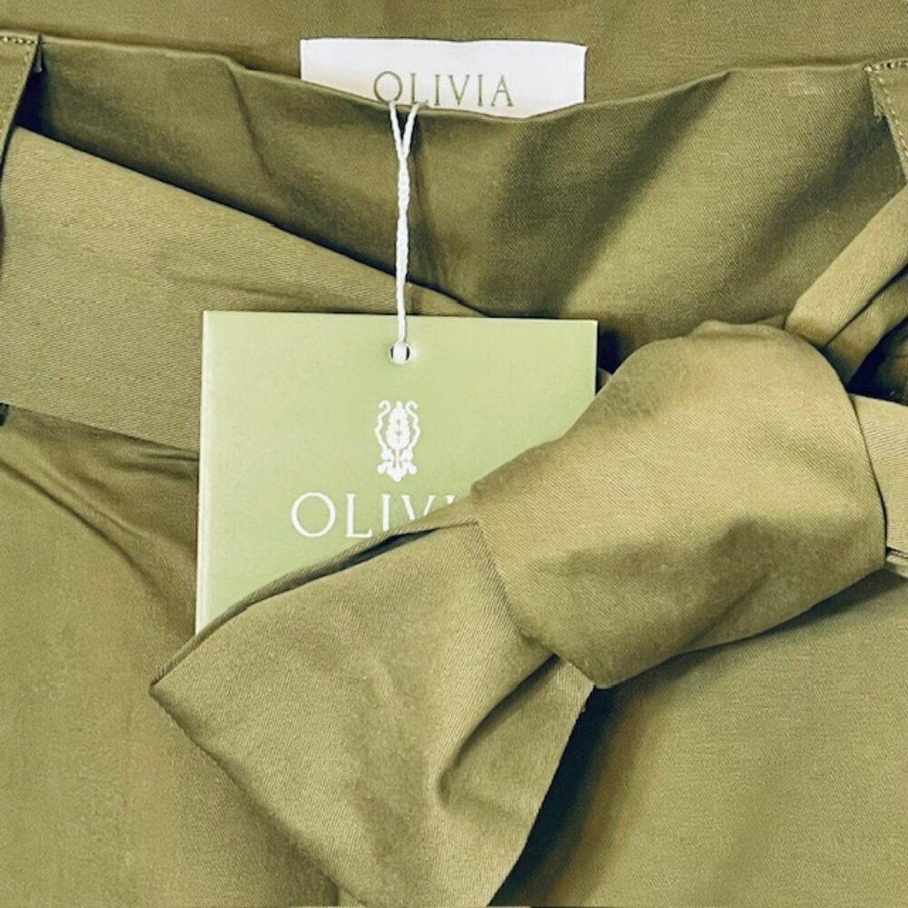 Olivia by Livro Wide Leg Tailored Cuffed Uba Safari Shorts NWT NEW Small - Picture 4 of 6